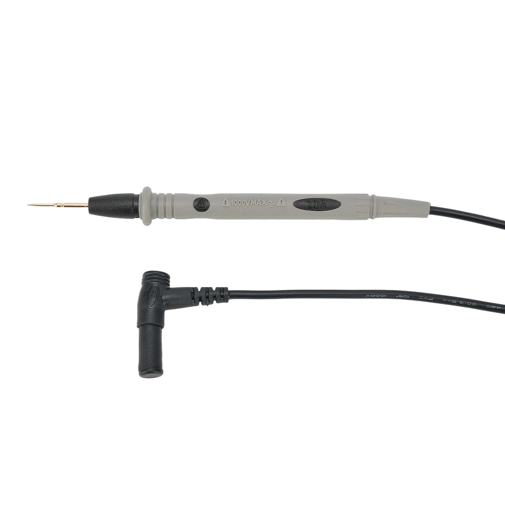 テストリードシリコン絶縁マルチメータ 910 ミリメートルケーブルアクセサリー電気機器ゴールドニードルプローブテスター