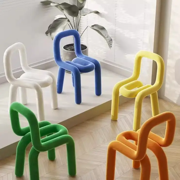 

Модный уникальный стул: многофункциональный для макияжа, отдыха, магазинов одежды и столовой