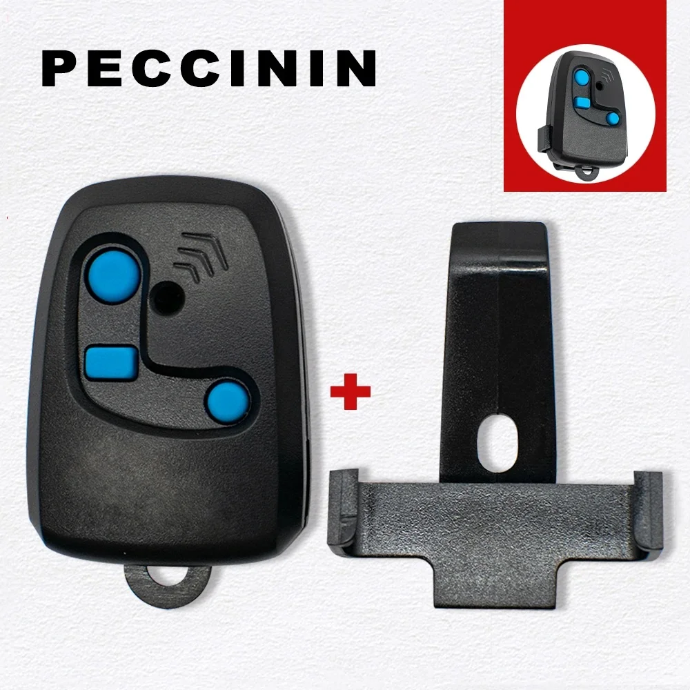 รีโมทคอนโทรลสําหรับประตูรั้ว 433 mhz PECCININ ควบคุมประตูโรงรถ Gate Command Rolling code