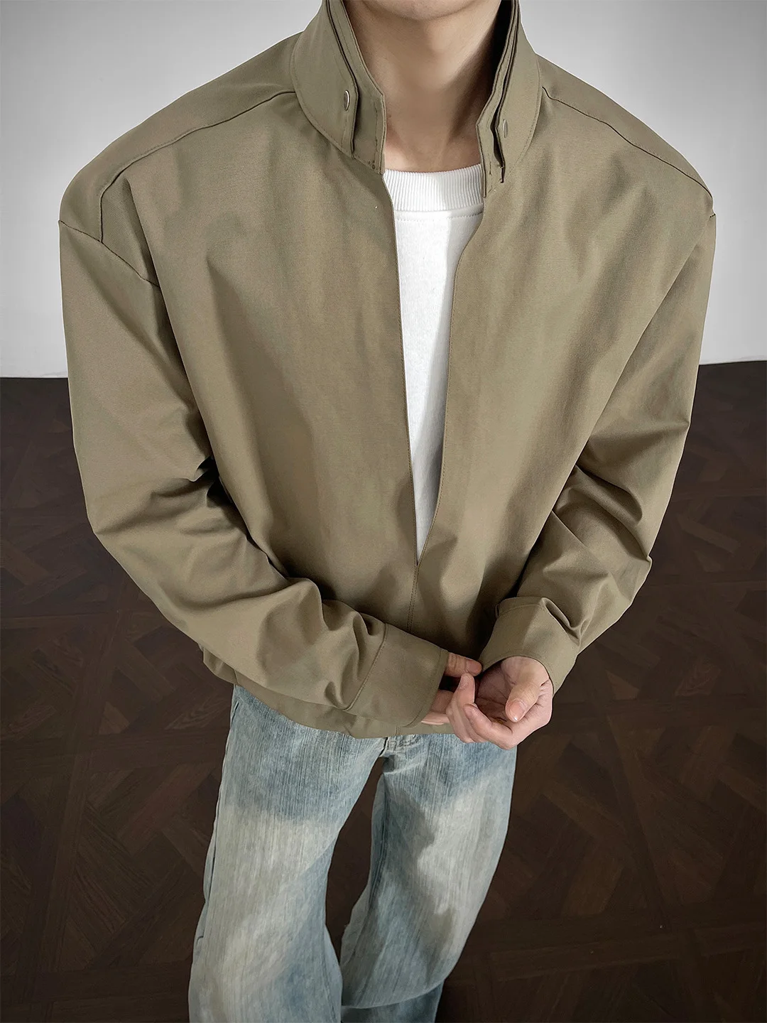 

Мужская базовая кофта Lazy Sle с длинным рукавом, весенне-осенняя, с V-образным вырезом, градиентный цвет, полиэстер, бренд LPZ