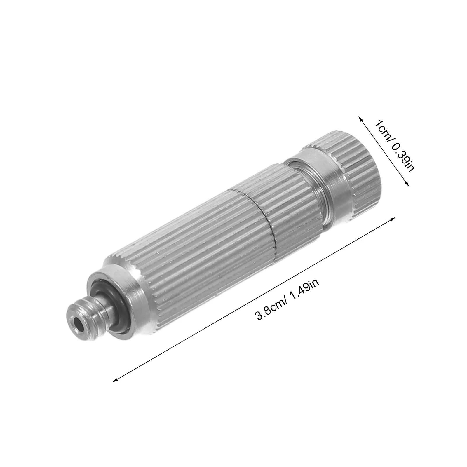 High Pressure Atomizing Nozzle 0.5mm Spray Head Mist Cooling System Industrial Sprayer Replacement Precision Fog Nozzle