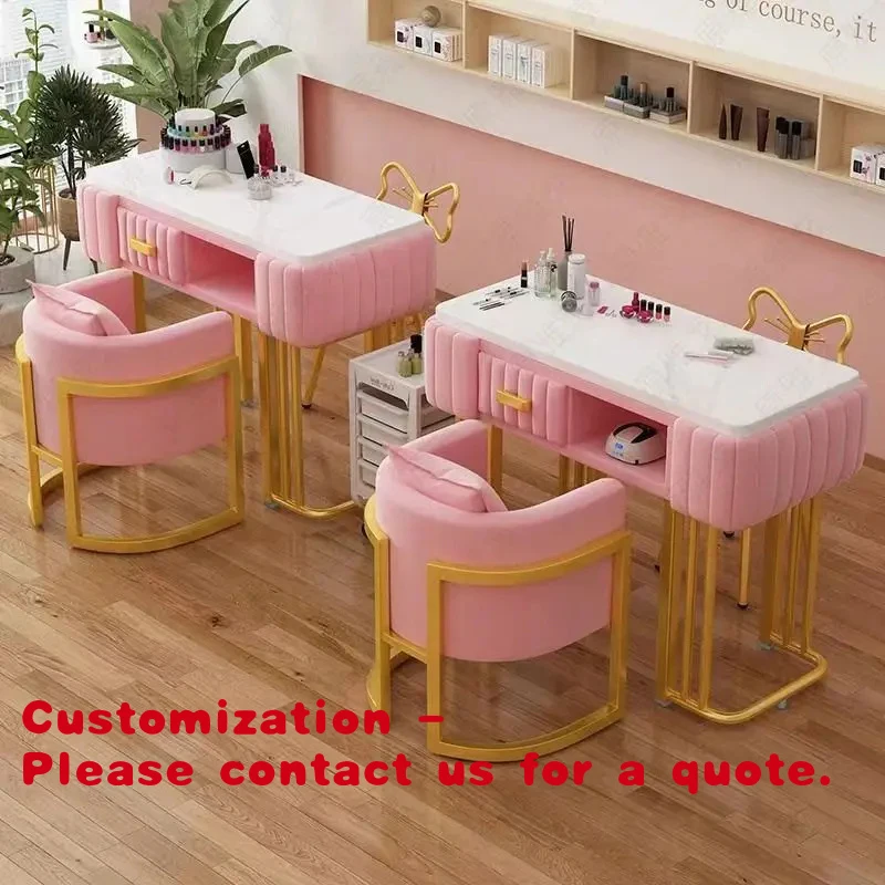 

Customize.Hot Sale Modern Cheap Pedicure Spa Service Nail Set with Manicure Table