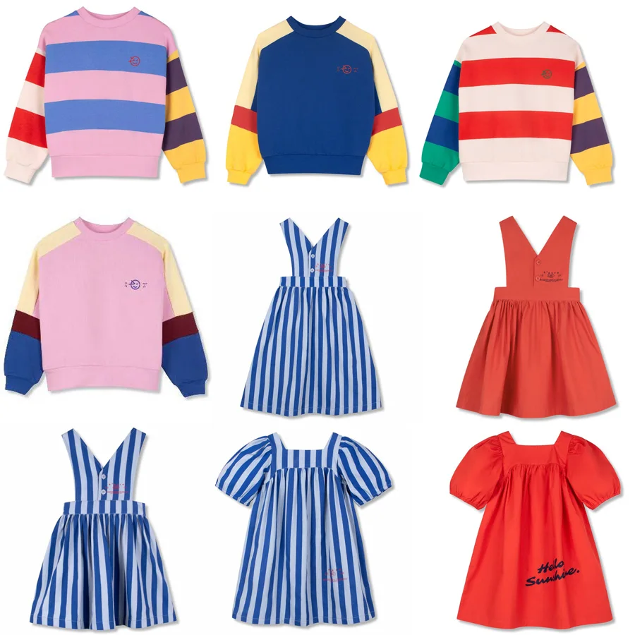 

ПРЕДЗАКАЗ (Апрель) 2026: Летние комплекты для девочек Wyn – свитшоты, футболки, платья и цветочные наборы одежды для малышек