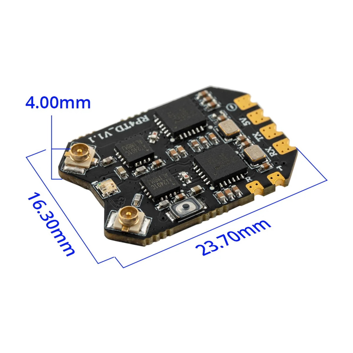 Per Radiomaster RP4TD expressrs ricevitore Nano da 2.4ghz integrato WIFI TCXO(RP4TD FCC)