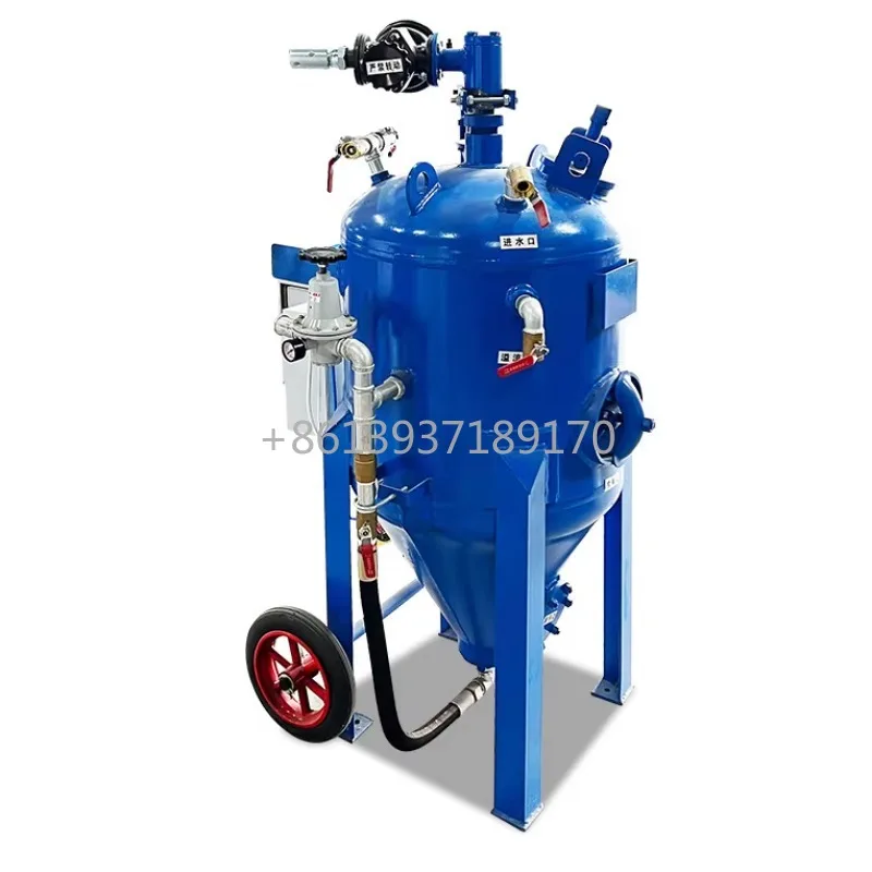 آلة السفع الرملي الرطبة ذات الضغط العالي آلة السفع الرملي المفتوحة المحمولة لإزالة الصدأ آلة السفع الرملي المائية الخالية من الغبار #4