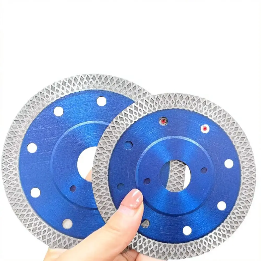 115mm Diamond Saw Blade With Flange For Tile Ceramic Cutting Mesh Turbo Cutting Disc Angle Grinder Spare Parts Professional