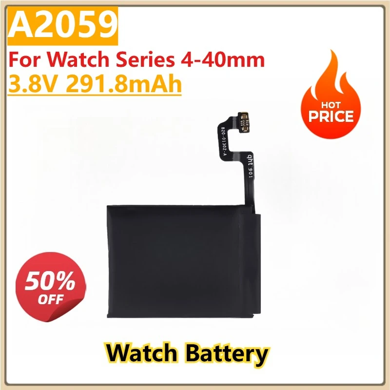 

Replacement 3.8V A2059 A1850 A1875 A1847 A1761 Watch Battery for Apple Watch IWatch Series SE 1 2 3 4 5 GPS