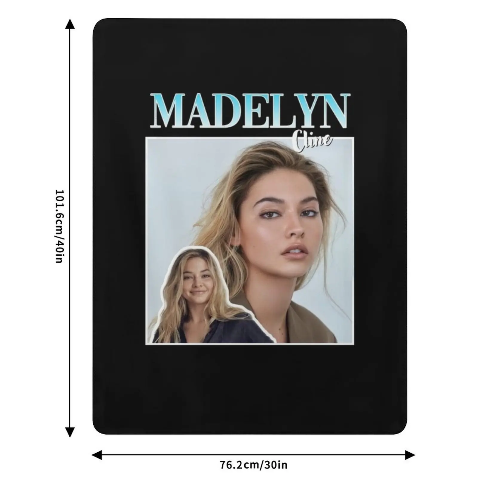 مادلين كلاين رمي بطانية أنيمي الزخرفية سرير الشتاء بطانية ناعمة