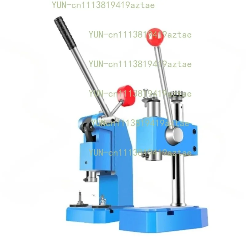 Portable Mini Spring Loaded Hand Punch Press, Manual Press Tool for DIY Riveting and Hole Punching Crafts