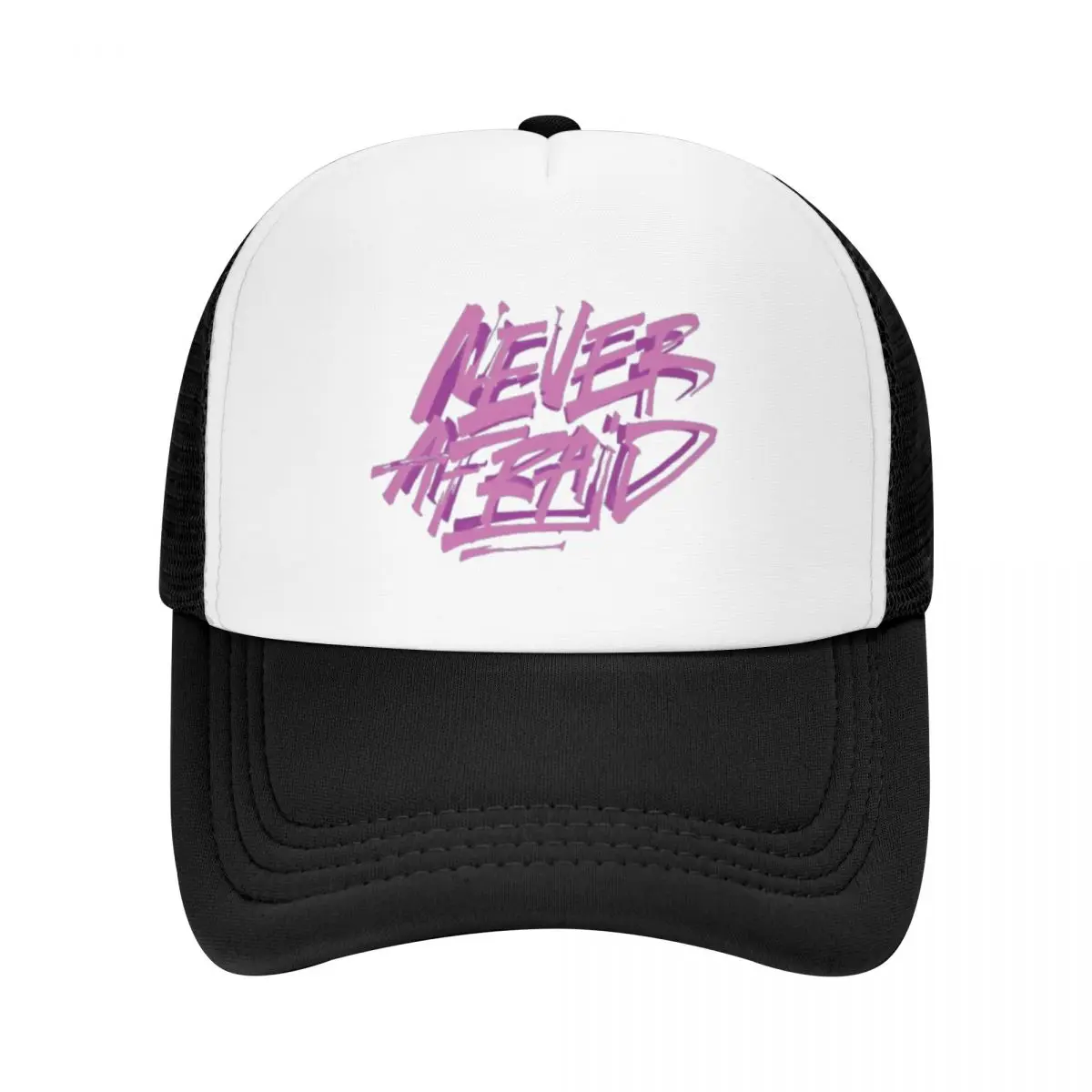 NEVER AFRAID Baseball Cap Hip Hop Luxury Cap Girl'S Hats Men's