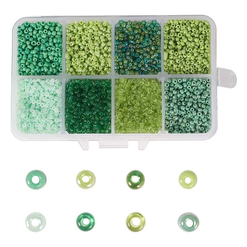 2Mm Beads Loose Beads Charm Bulk Spacer Beads For Jewelry Making Handmade Beaded Materials Diy Jewelry Accessories