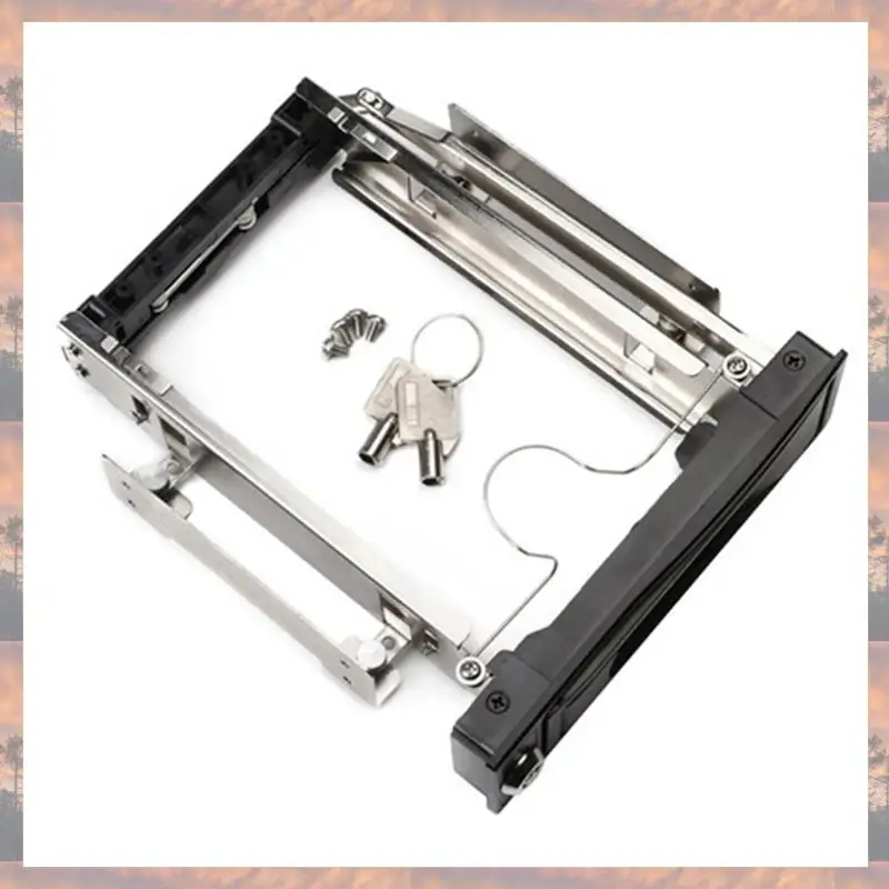 

2025 New-Hot Swaps Mobile Rack For 3.5Inch Ssds HDD Internal Tray 5.25 Internal HDD Adapter