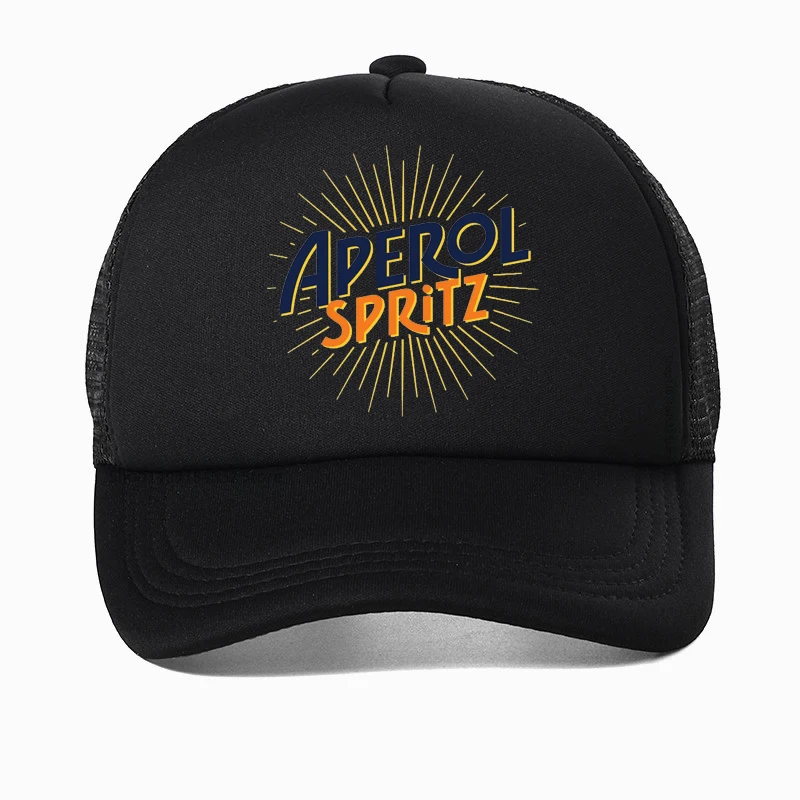 

Aperol Spritz Is Always The Answer hat Funny Men/Women Outdoor Sports Cap Adjustable mesh breathable Baseball Cap