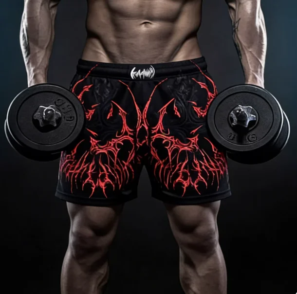 black red