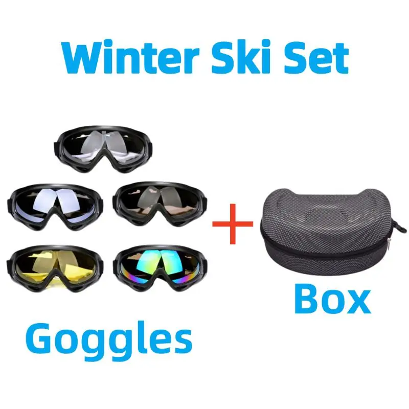 Outdoor Sport Windproof Face Mask Goggle Motorcycle Glasses Snowboard Eyewear Riding Motocross Summer UV Protection Sunglasses