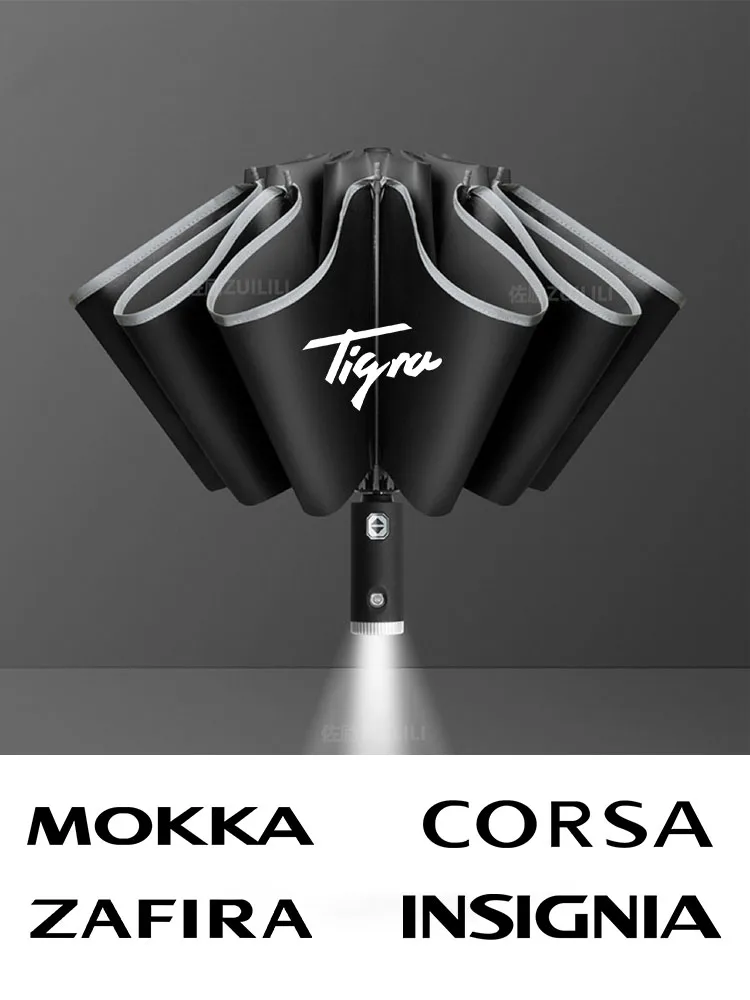 

Car Automatic Folding Windproof Sunshade Umbrella For Opel ASTRA CORSA INSIGNIA MOKKA VECTRA GTC Tigra Adam Combo Delica Zafira