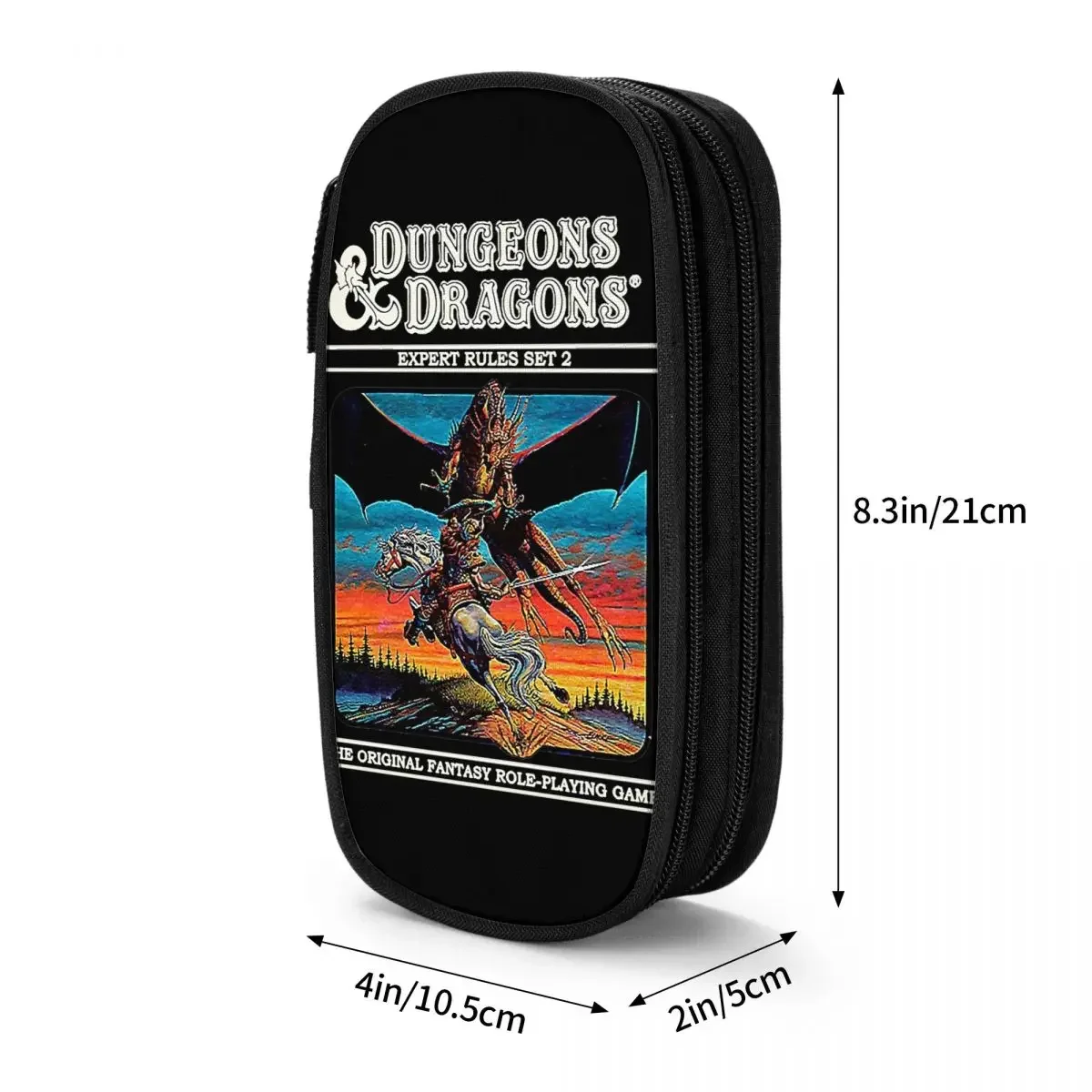 Dungeon And Dragon Expert Rules Merch Pen Box Large-capacity For School Pencilcase Perfect Gifts