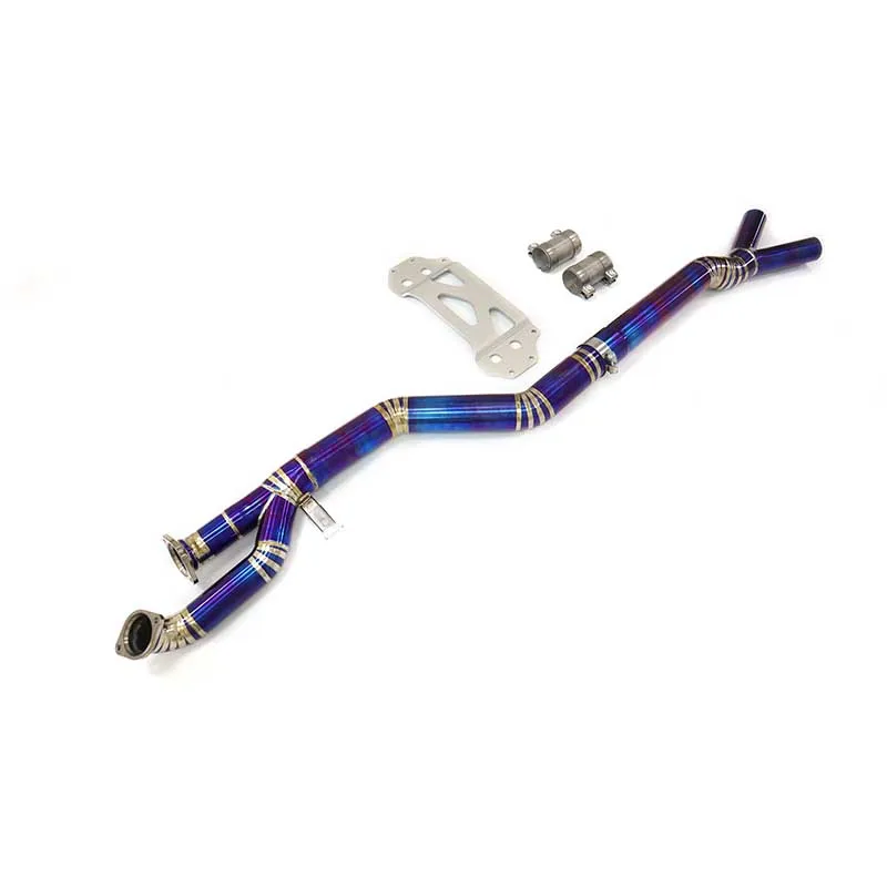 HMD titanium alloy Exhaust System Middle Pipe For BMW M2 G87 3.0T Auto Performance Parts Exhaust Pipes