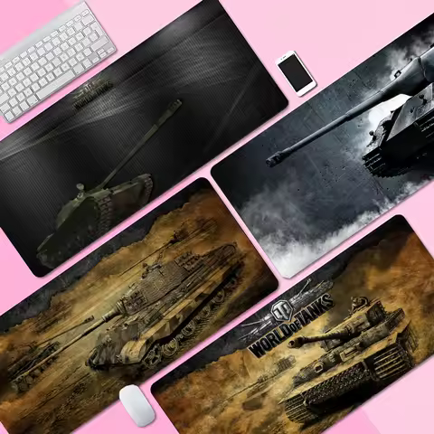 World of Tanks Extra Large Gaming Laptop Computer Desk Mat Mouse Pad Mouse Mat Notbook Mousepad Gamer