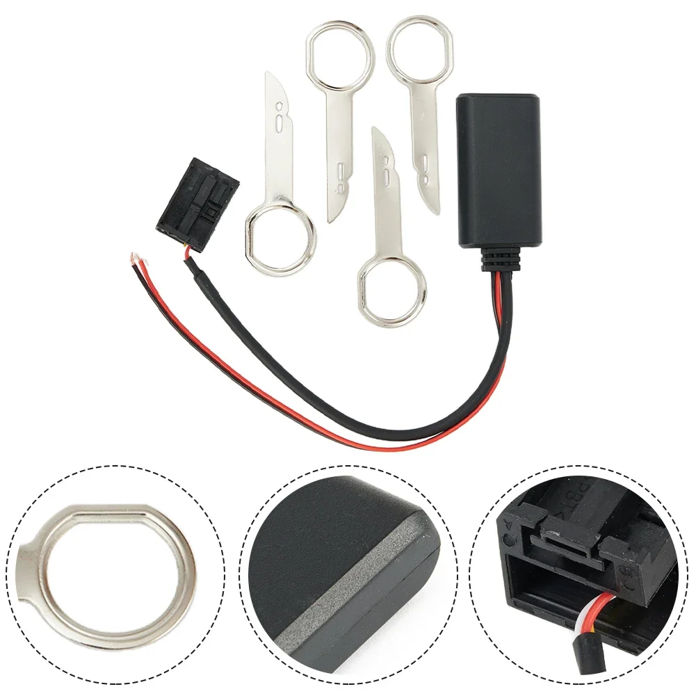 Car Radio 6000CD Module AUX-IN Cable Wireless Audio Adapter For Ford Focus Mondeo 6000 CD