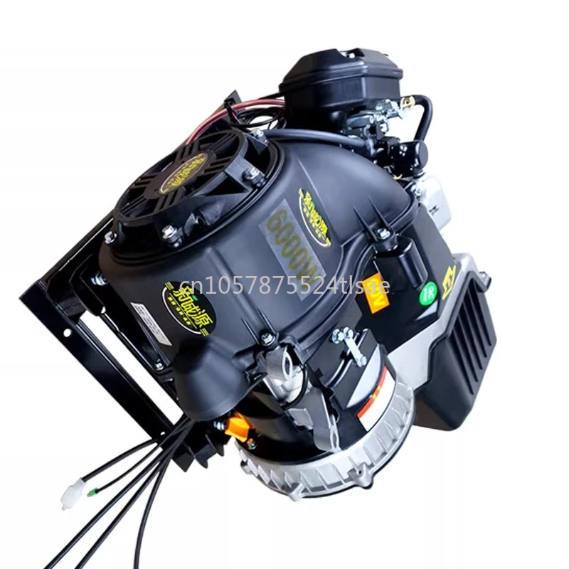 Silent double cooling electric vehicle range extender generator three-wheeled four-wheeler variable frequency range extender