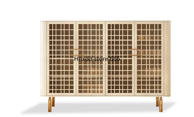 

Modern simple solid wood storage cabinet