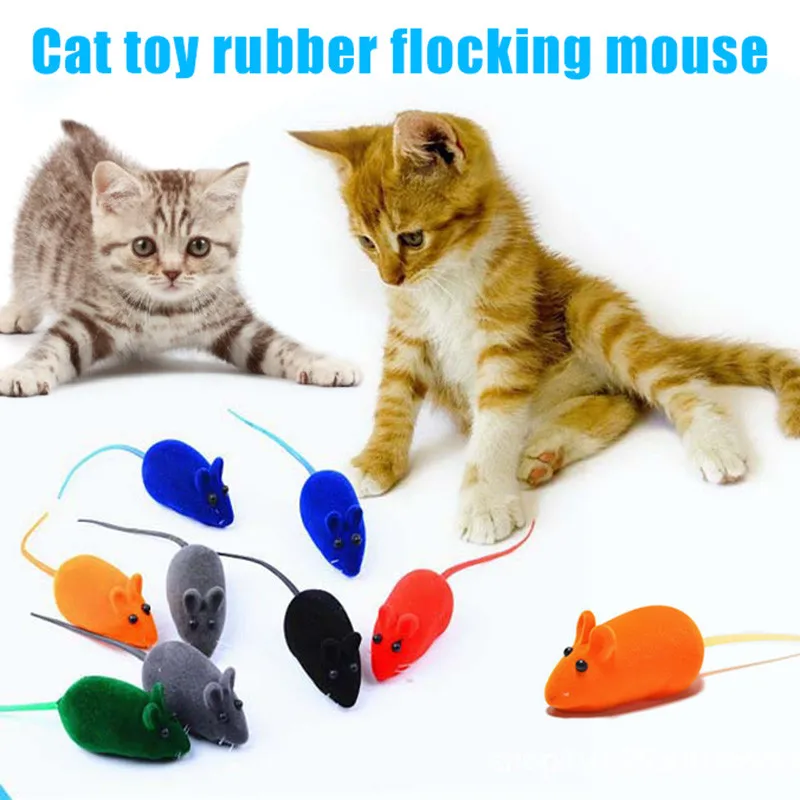 Pet Supplies Mice Animal Sound Cats Toys Mice For Cats Gatos Interactive Toys Mouse Products Gatos Productos Pet Products