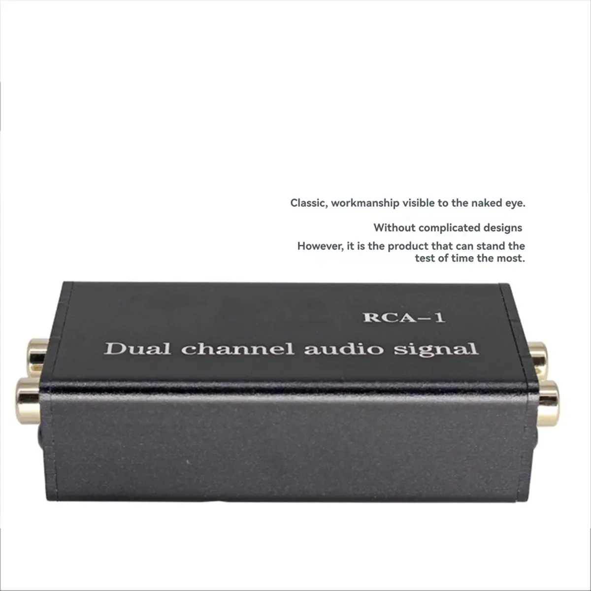 L73A NEW -1 Audio Common Ground Isolator Anti-Noise Filter Noise Filter Electrical Elimination of Sound