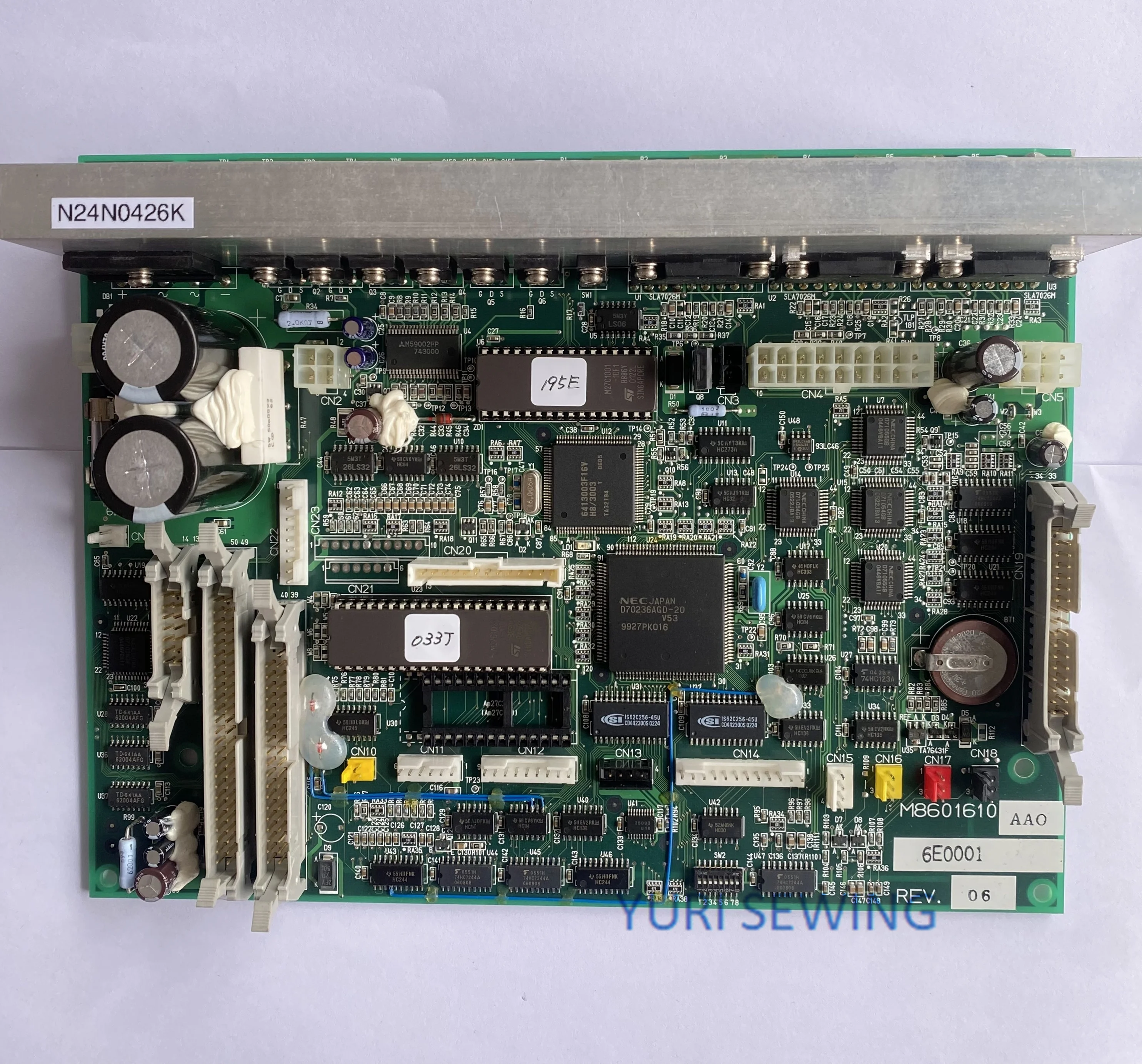 JUKI MOL-254 main circuit board asm M8601-610-AA0 original for control box main PCB industrial sewing machine parts