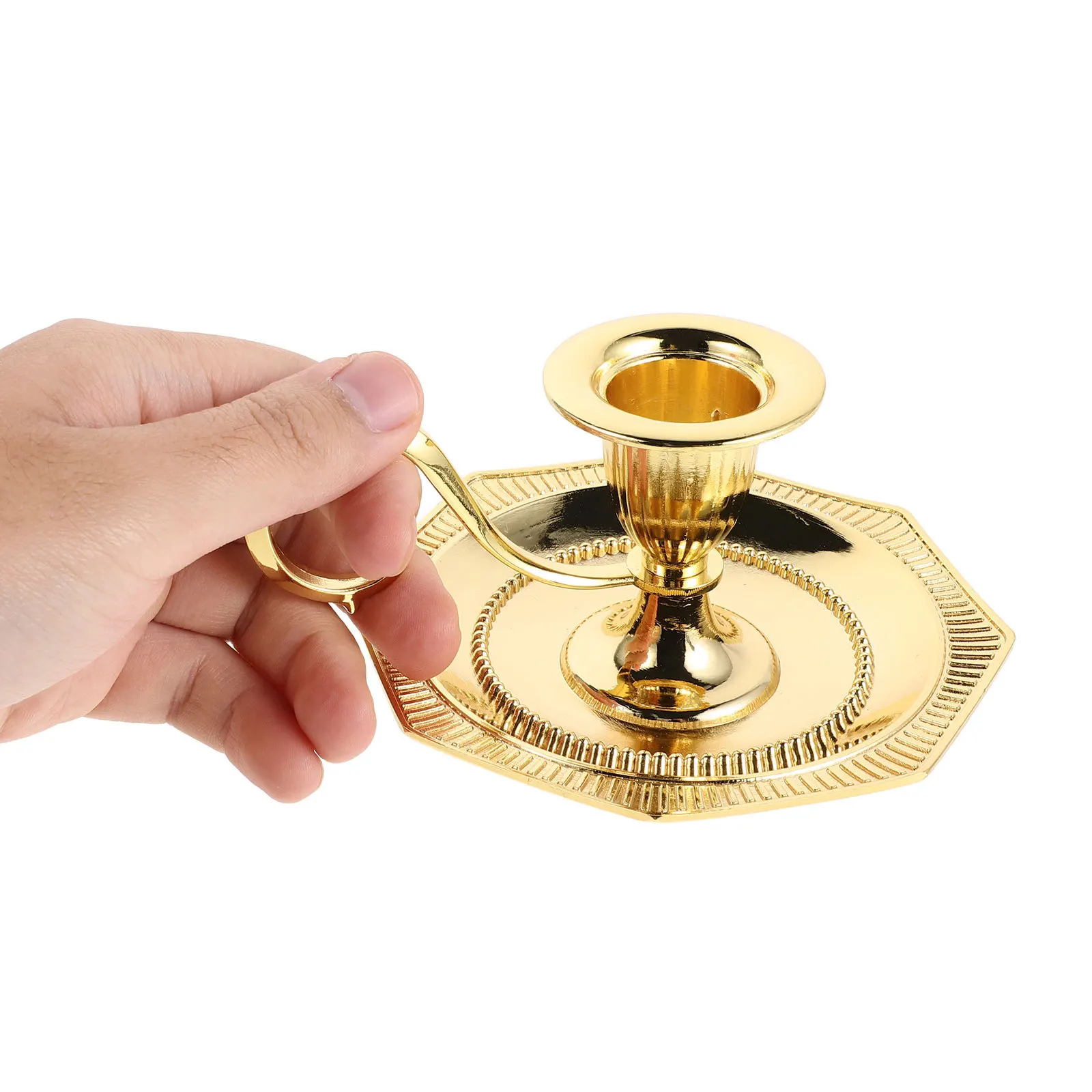 

Vintage Metal Goblet Holder Alloy Pillar Stand For Church Wedding Holiday Decor Dining Table Centerpiece