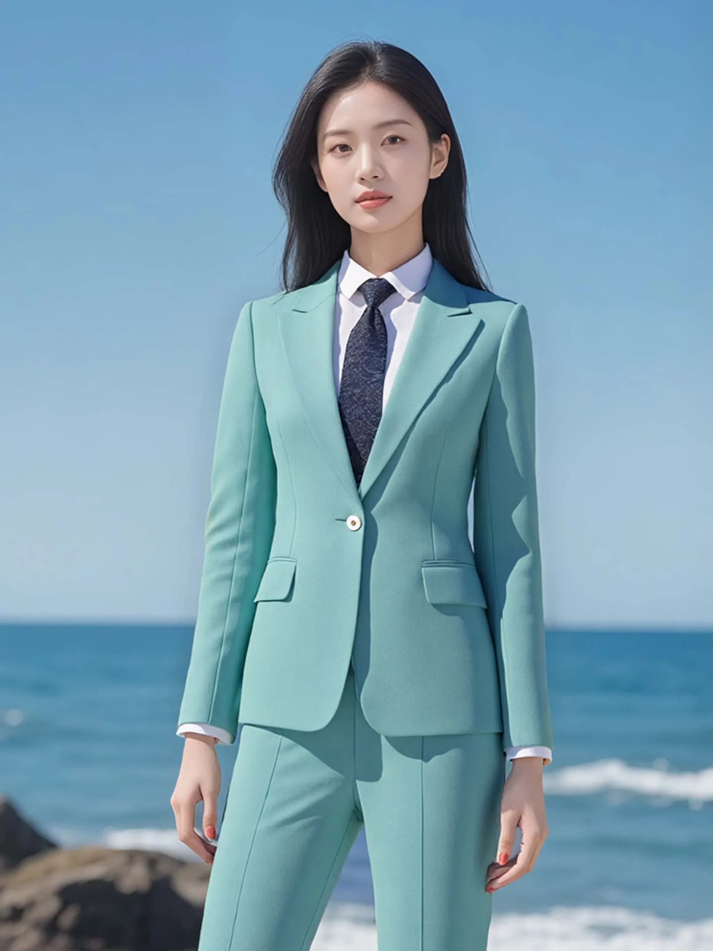 

Purple Busin Suit Set Women's Spring Autumn New High-End Profional Interview Formal Wear Manager l Busin Suit