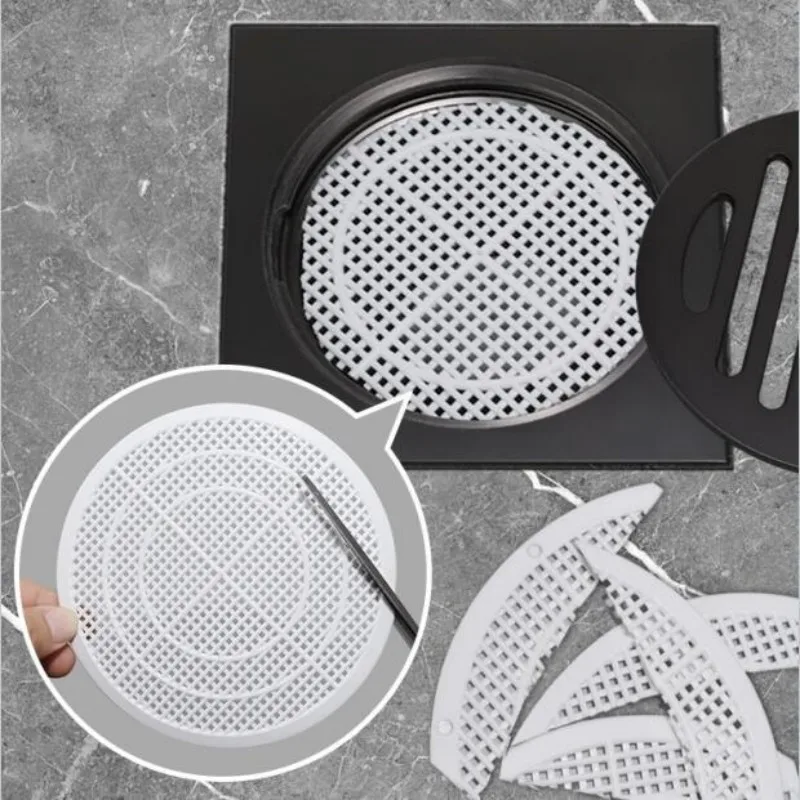 Hair Filter Floor drain pad Tool Bathroom Accessories Shower Drain Cover Drains Cover Sink Strainer