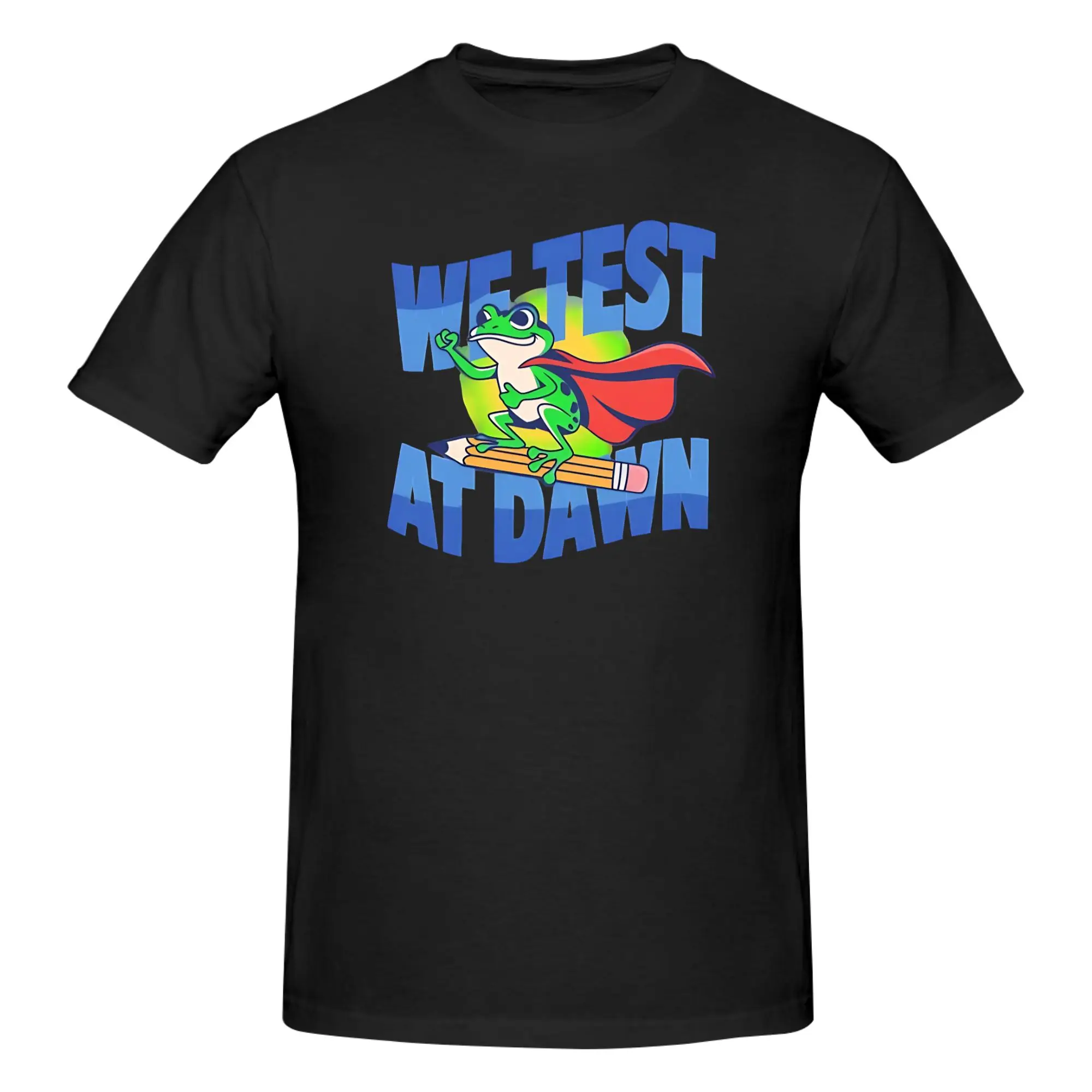 1 Piece No Sleep No Fail Graphic 100% Cotton T-Shirt We Test At Dawn Tops Tees For Men