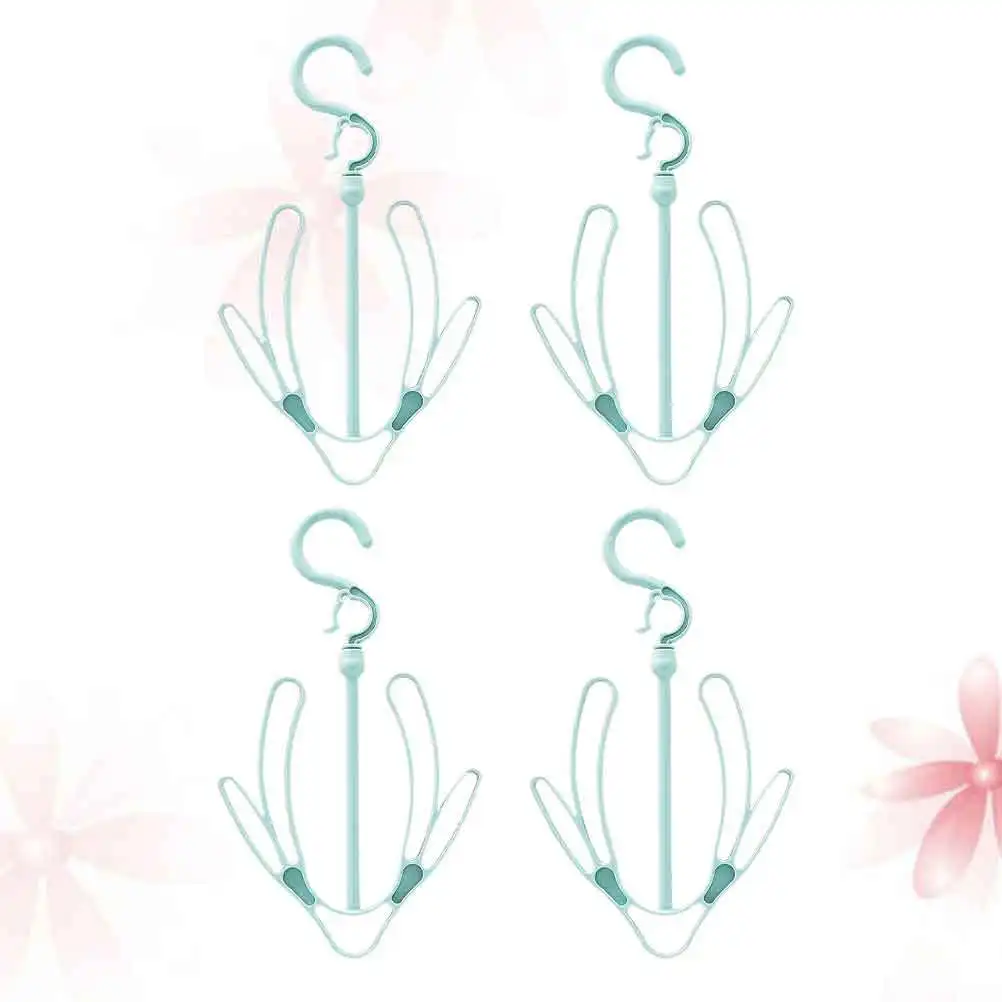 4Pcs Shoes Drying Rack Plastic Boot Shaper Prevent Deformation Fast Dry Moveable Shoes Accessories Hanging Shelf