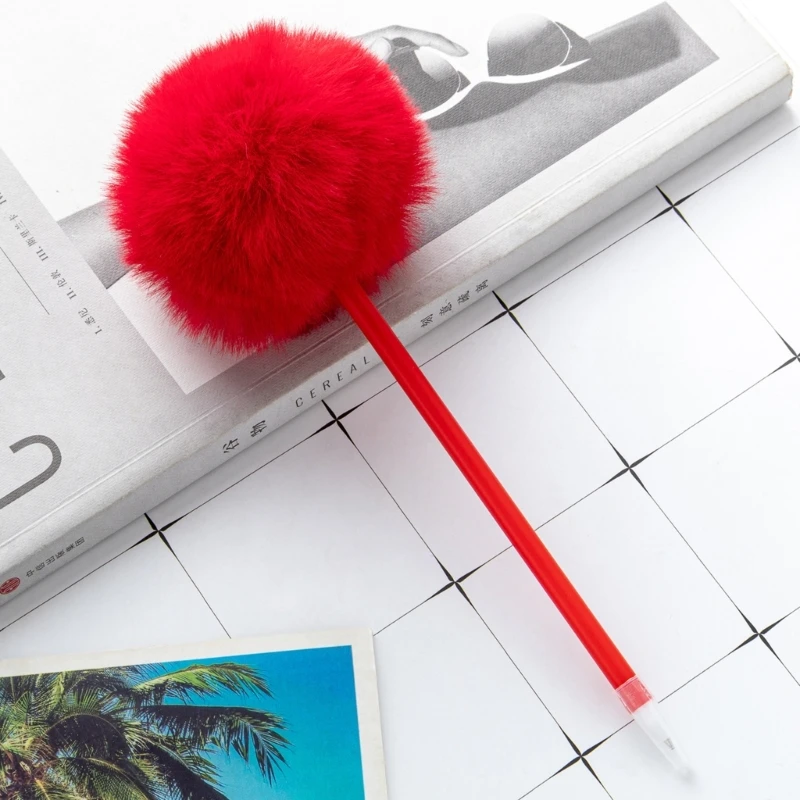 10 piezas bolígrafo felpa, bolígrafo escritura divertido, para escribir, rellenos calcetín navideño para y