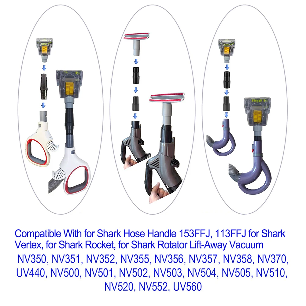 5pcs Universal Vacuum Hose Adapter Kit Reducer Converter From 1 1/2 Inch To 1 1/4inch Dust Extraction Hose Connector