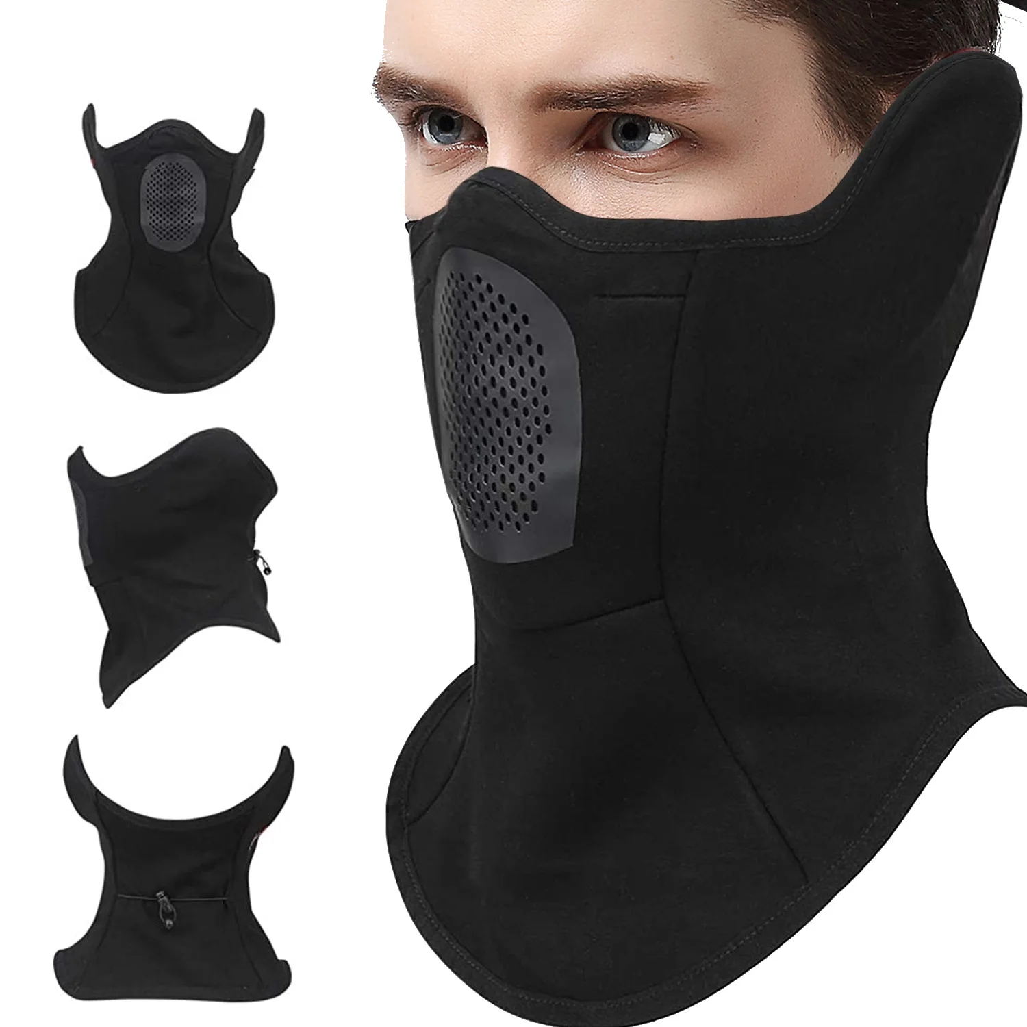 Full Face Cover Hat Balaclava Hat Special Forces Tactical CS Sun protection Winter Ski Cycling Hat Outdoor Sports Warm Face Mask