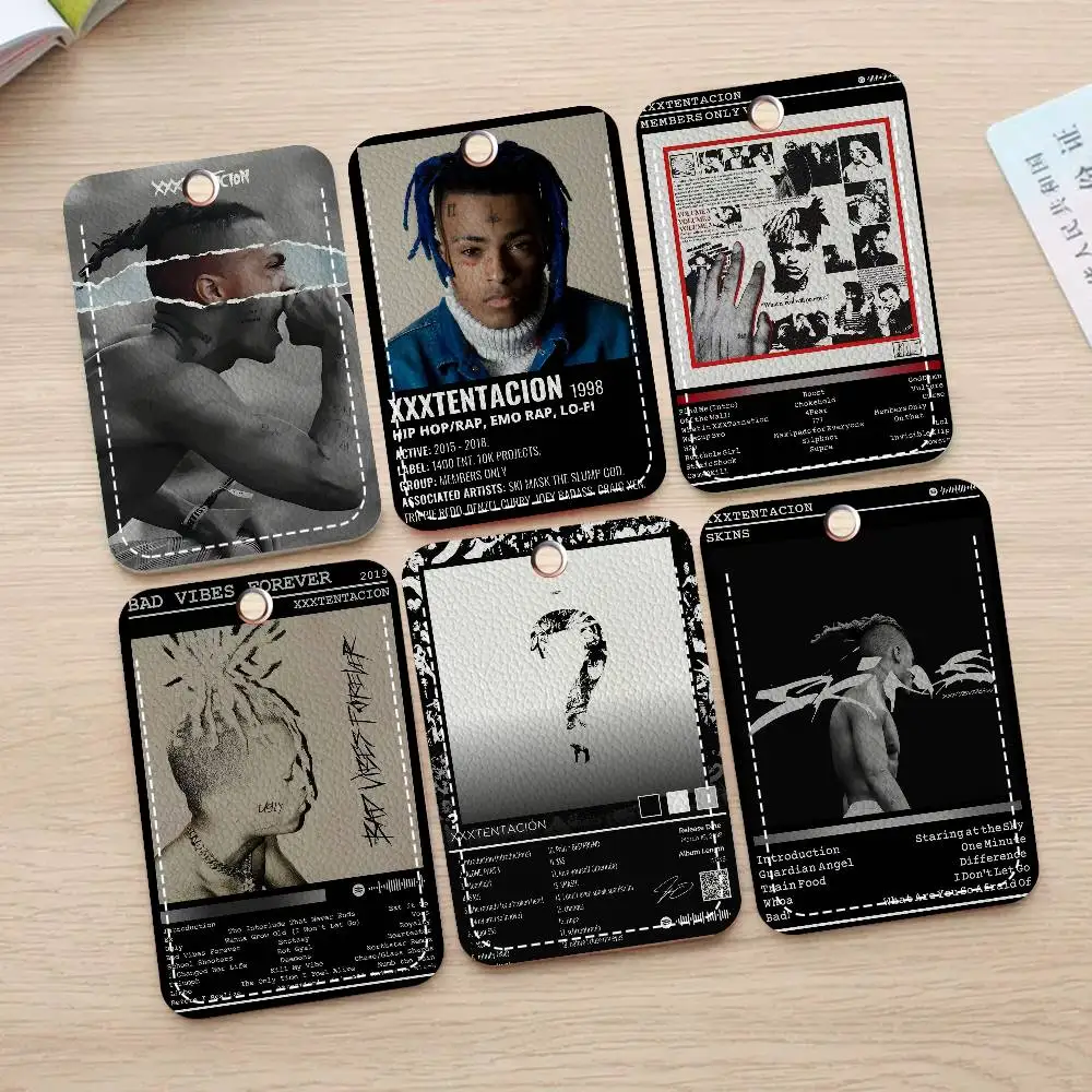 

Хип-хоп Z-XXXTentacion Movie Sticky Милый мультфильм Встроенный лифт-карта Acc Control Card Брелок Защитный чехол Подарочный брелок