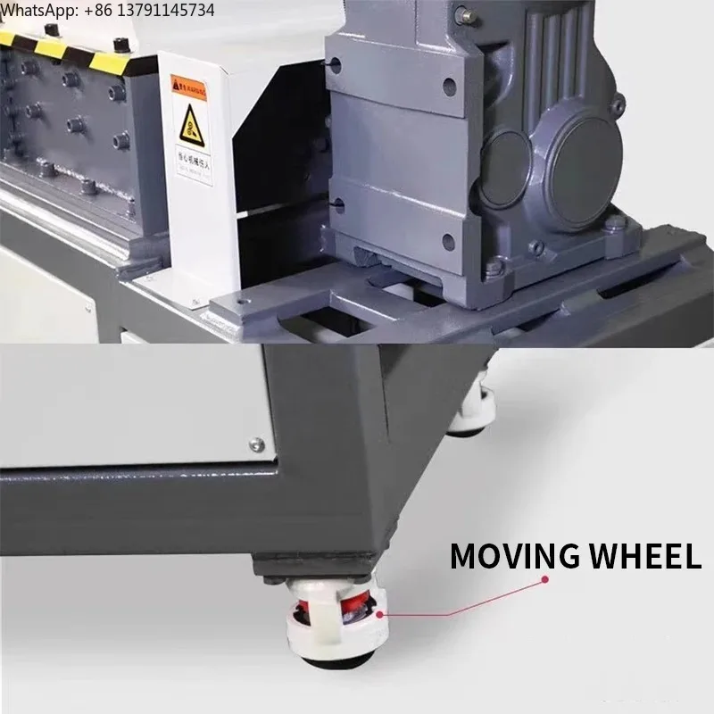 200 type Industrial Shredder 2.2KW Universal Electric Crusher Plastic Scrap Impact Shredded Machine Wood Waste Metal Treatment