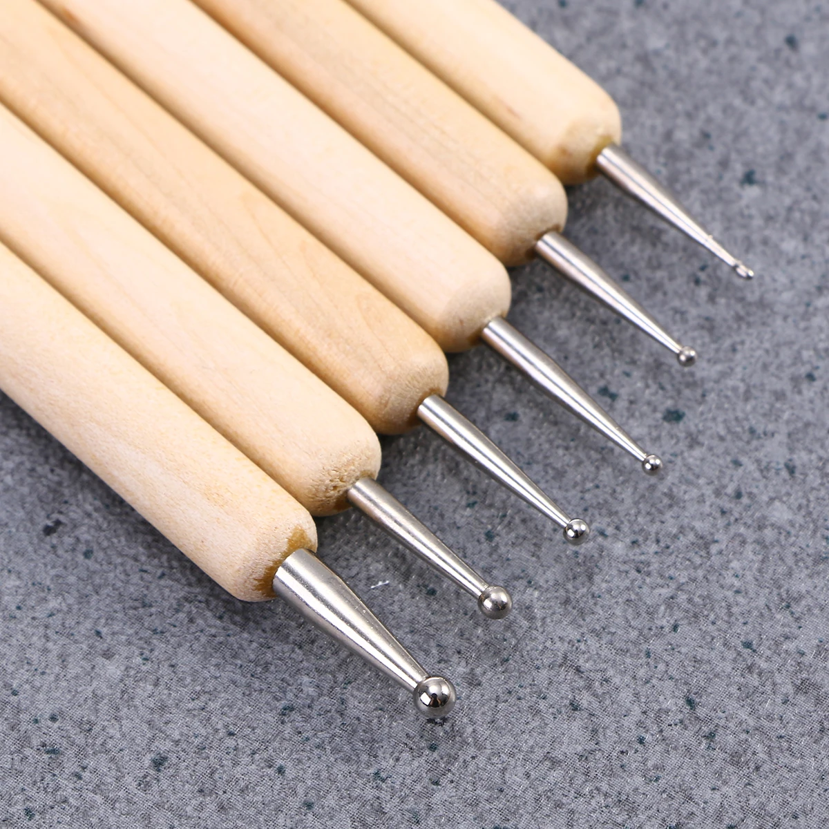 

10pcs Polymer Clay Tools for Sculpting Dot Painting Kit Honeycomb Pottery Craft Stylus Ball Embossing Art Nails Glass