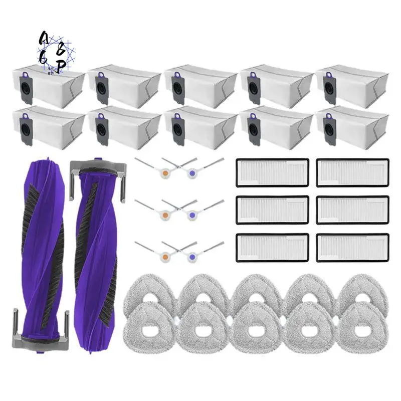 

A68P-для Narwal Freo Z Ultra основный ролик, боковая щетка, фильтр, подушечки для швабры Hepa, мешок для пыли, аксессуары, запасные части