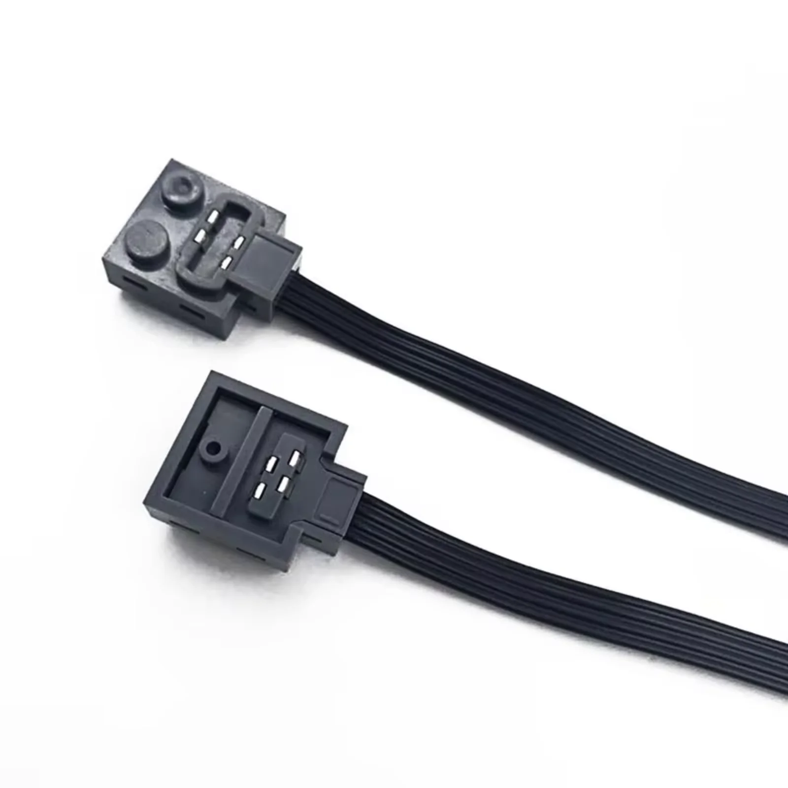 2 قطعة كابل وظائف الطاقة 9686 سلك تمديد متوافق مع محرك 8293 متر Legoeds MOC PF Tech-nic أجزاء 25 سنتيمتر/9.8 بوصة