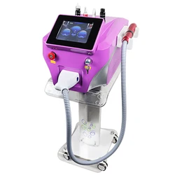 Máquina portátil Nd Yag picosegundo 755 1320 1064 532nm para eliminación de tatuajes, herramientas para el cuidado de la piel facial