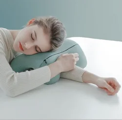 General Office Special Nap Pillow Ergonomic Chin Head Neck Supporting Afternoon Nap Anywhere Pillow Memory Foam Travel Pillow