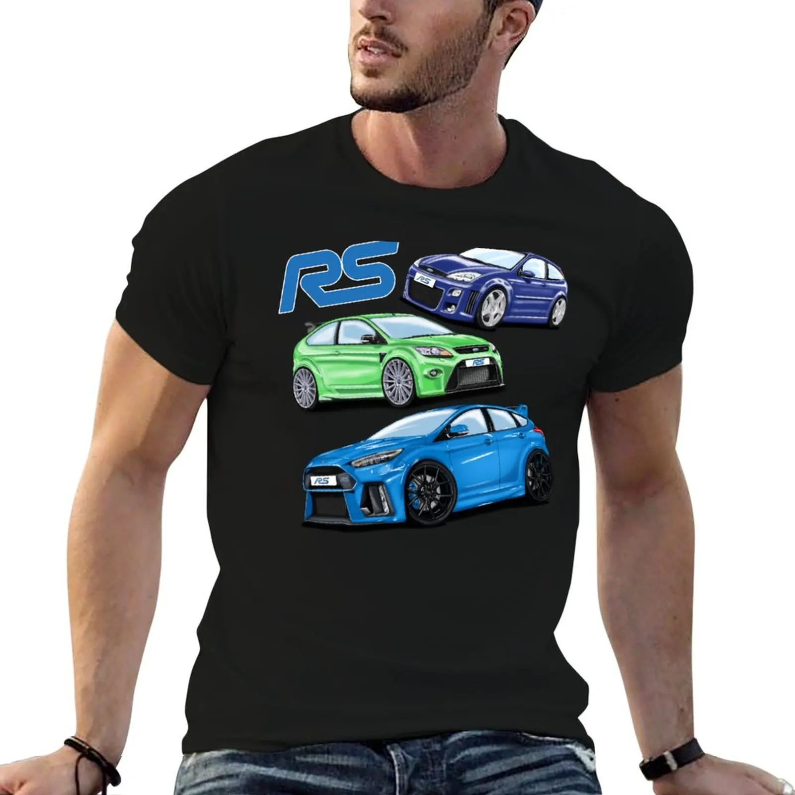 Focus RS collection T-Shirt plus size clothes summer tops funny t shirts for men