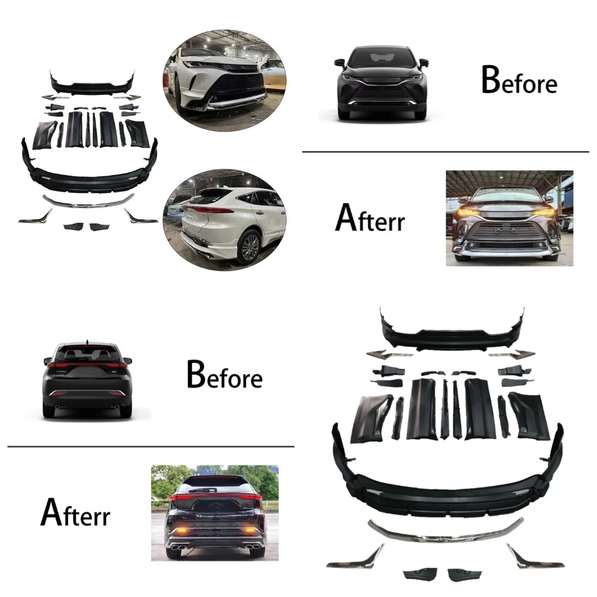 

Stlf High Quality Kit For 2020 Upgrade To Modellista Small Body Kit With Front Lip Rear Lip And Side Skirt