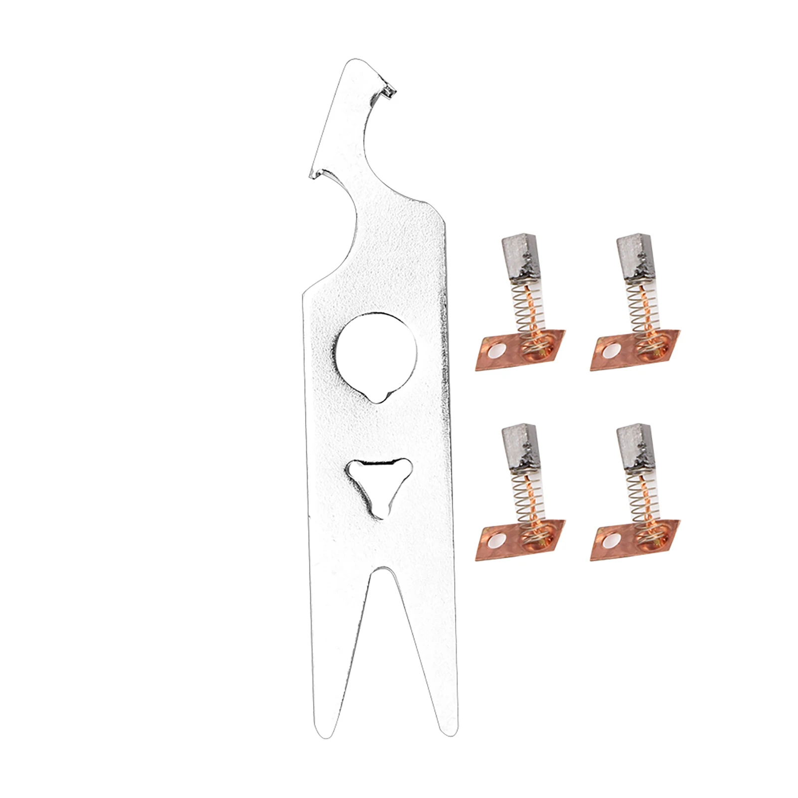 Nagelbohrer-Handstück, Kohlebürste, 2-teilig, Kohlebürste, Schraubenschlüssel-Set, Nagelbohrer-Handstück, Zubehör, Ersatzteil, Kohlebürste
