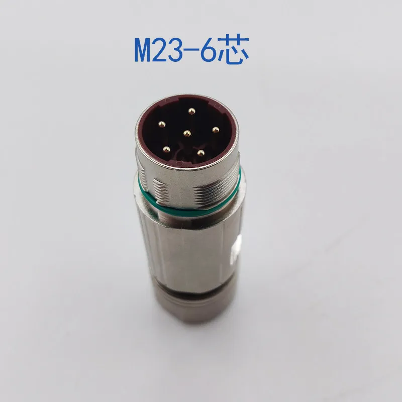 M23 Connector Compatible with S120 Servo Motor Power Cord 6 Pins 8 Pins Connector 0LU00