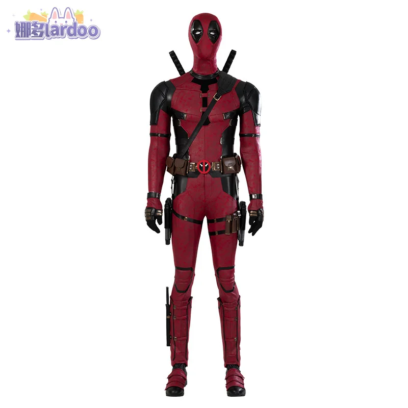 Movie deadp 3 Wolverine cosplay cosutme Wade Winston Wilson tuta Zentai adult men Halloween pool mask puntelli outfit set completo