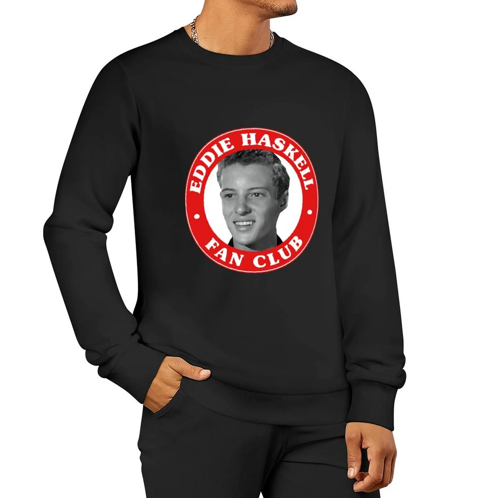 

Eddie Haskell Fan Club Pullover Hoodie clothes for men hooded shirt hooded sweatshirts